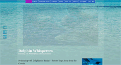 Desktop Screenshot of dolphinwhisperer.org